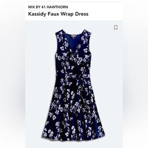 Women’s Faux wrap dress